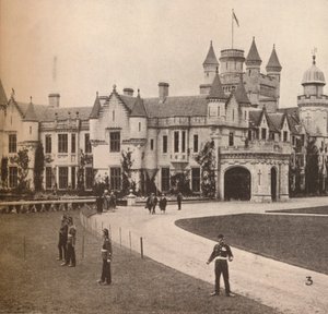 Balmoral kastély, Őfelségeik felvidéki otthona, c1916, 1935 alkotó: Unbekannt