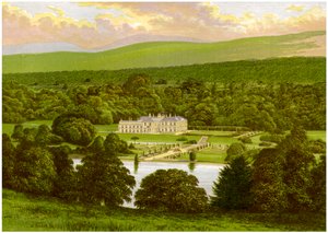 Barons Court, Tyrone megye, Észak-Írország, Abercorn hercegének otthona, 1880 alkotó: Unbekannt