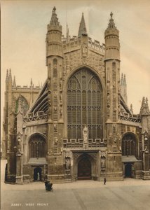 Bath-apátság, nyugati front, 1925 alkotó: Unbekannt
