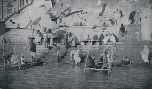 Fürdés Benaresben, 1924 alkotó: Unbekannt