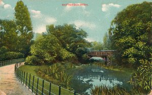 Battersea Park, 1909 alkotó: Unbekannt