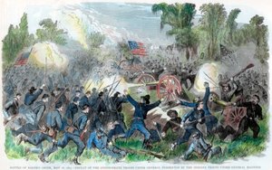 Bakers Creek-i csata, Mississippi állam, amerikai polgárháború, 1863. május 16 alkotó: Unbekannt