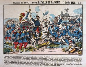 Bapaume-i csata, francia-porosz háború, 1871. január 3 alkotó: Unbekannt