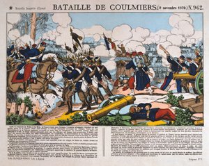 Coulmiers-i csata, francia-porosz háború, 1870. november 9 alkotó: Unbekannt