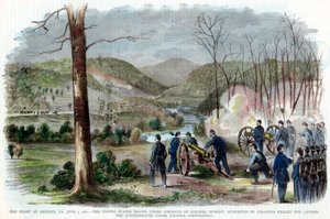 Philippi csata, Nyugat-Virginia, amerikai polgárháború, 1861. június 3 alkotó: Unbekannt