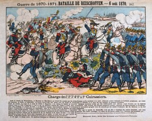 Reichshoffeni csata, francia-porosz háború, 1870. augusztus 6 alkotó: Unbekannt