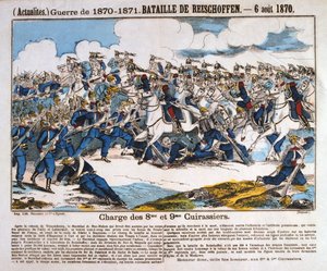 Reichshoffeni csata, francia-porosz háború, 1870. augusztus 6 alkotó: Unbekannt