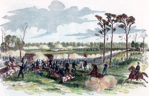 Shiloh-i csata, Tennessee, amerikai polgárháború, 1862. április 6 alkotó: Unbekannt