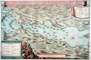 Vigo-öböli csata, Spanyolország, 1702. október 12 alkotó: Unbekannt