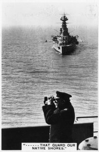 HMS Hood csatacirkáló a tavaszi gyakorlatok során, 1937 alkotó: Unbekannt
