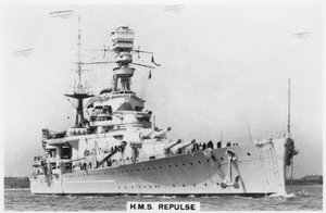 HMS Repulse csatacirkáló, 1937 alkotó: Unbekannt