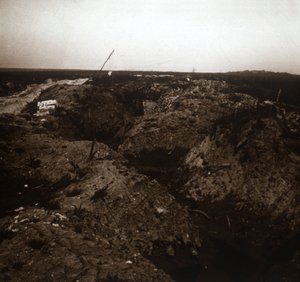Battlefield, Craonne, Észak-Franciaország, 1914-c1918 alkotó: Unbekannt