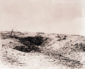 Battlefield, Tahure, Észak-Franciaország, 1914-c1918 alkotó: Unbekannt