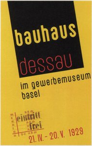 Bauhaus, 1929 alkotó: Unbekannt