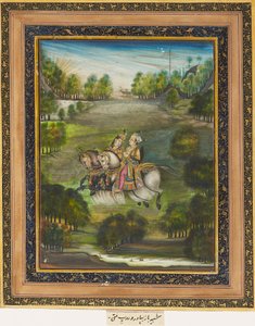 Baz Bahadur és Rupmati, 1820 alkotó: Unbekannt