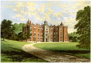 Beaudesert, Staffordshire, Anglesey márki otthona, 1880 alkotó: Unbekannt