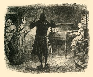Hangtalanul intett a többieknek, hogy kövessék őt, 1907. alkotó: Unbekannt