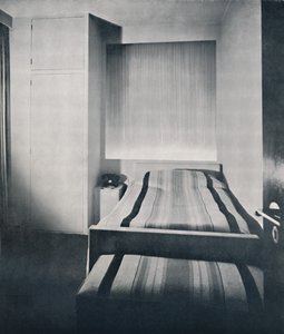 A hálószobát a londoni Bird Iles Ltd. készítette, 1936 alkotó: Unbekannt