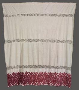 Ágytakaró, 1800-as évek vége. alkotó: Unbekannt