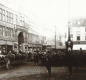 Belga csapatok, Aachen, Németország, 1914-c1918 alkotó: Unbekannt