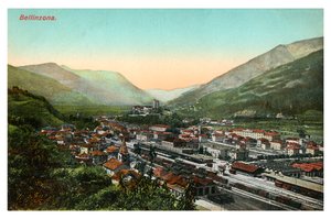 Bellinzona, Svájc, XX. század eleje alkotó: Unbekannt
