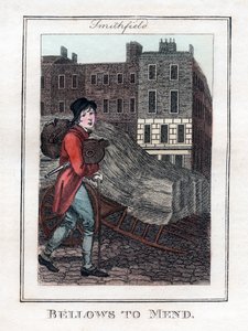 Bellows to Mend, Smithfield, London, 1805 alkotó: Unbekannt