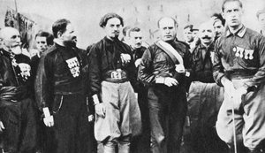 Benito Mussolini 1883-1945 olasz fasiszta diktátor, 1922 alkotó: Unbekannt