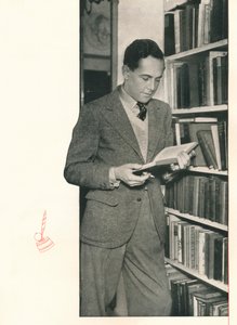 Beverley Nichols kijelenti, hogy Booths soha nem vezet fel a kerti ösvényre, 1935 1935. alkotó: Unbekannt