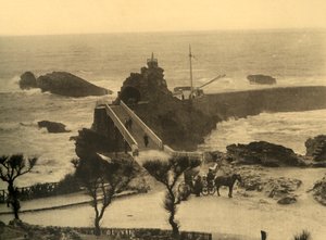 Biarritz – A Szűz sziklája, 1930. alkotó: Unbekannt