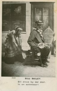 Bill Bailey képeslap. Bill Bailey, a Wont You Please Come Home egy 1902-ben megjelent népszerű dal volt alkotó: Unbekannt