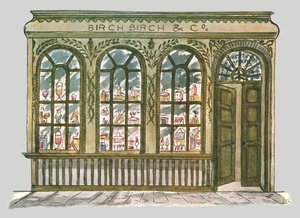 Birchs üzletfront, London City, 1928. alkotó: Unbekannt