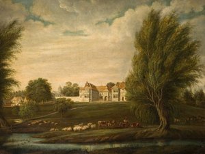 Birdingbury Hall, Warwickshire, 1800. alkotó: Unbekannt