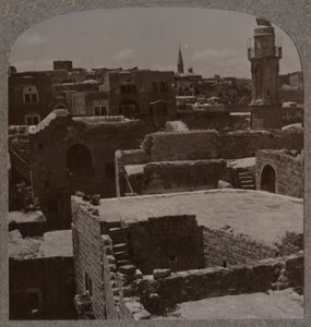 Lydda madártávlatból, 1900 alkotó: Unbekannt