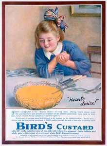 Birds Custard hirdetés, 1922 alkotó: Unbekannt