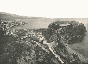 Madártávlat, Monte Carlo, Monaco, 1895. alkotó: Unbekannt