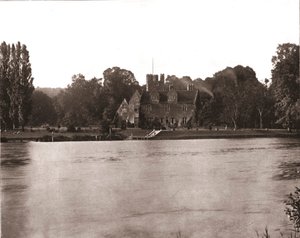 Bisham Abbey, Marlow felett, Berkshire, 1894. alkotó: Unbekannt