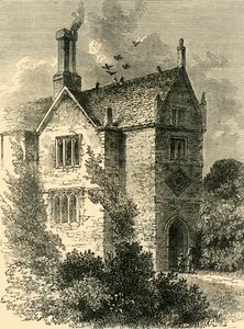 Bishop Bonners House 1780-ban, c1878. alkotó: Unbekannt