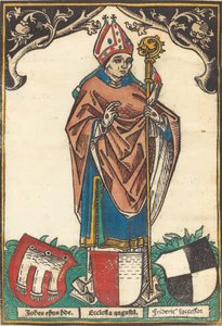 Augsburg három címeres püspöke, kb. 1485. alkotó: Unbekannt