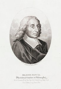 Blaise Pascal francia matematikus, fizikus és teológus, 1660 körül alkotó: Unbekannt