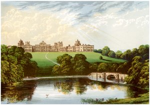Blenheim-palota, Oxfordshire, Marlborough herceg otthona, 1880 alkotó: Unbekannt