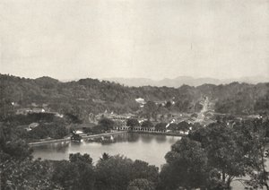 Kilátás a Kandy-tóra a Greory Roadtól északnyugatra, 1926 alkotó: Unbekannt