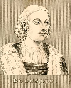 Boccaccio, 1313-1375, 1830. alkotó: Unbekannt
