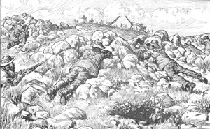 Búr éleslövészek Ladysmith közelében, 1902 alkotó: Unbekannt