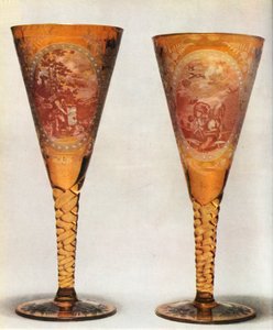 Bohém szemüveg, 19. század, 1948. alkotó: Unbekannt