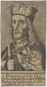 Jámbor Boleslaus II, Csehország hercege. alkotó: Unbekannt