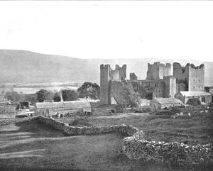 Bolton kastély, Wensleydale, North Yorkshire, 1894. alkotó: Unbekannt