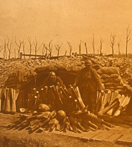 Bombabolt, c1914-c1918 alkotó: Unbekannt