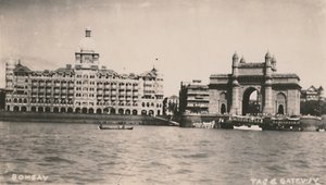 Bombay – Taj & Gateway, 1930. alkotó: Unbekannt