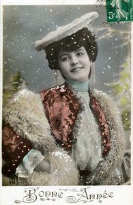 Bonne Annee Boldog Új Évet, 1900-as évek alkotó: Unbekannt