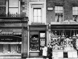 Boundary House, Notting Hill Gate, London, 1926-1927 alkotó: Unbekannt